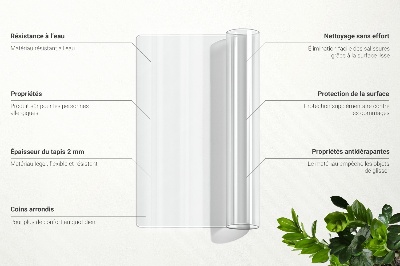 Tapis de protection universel transparent