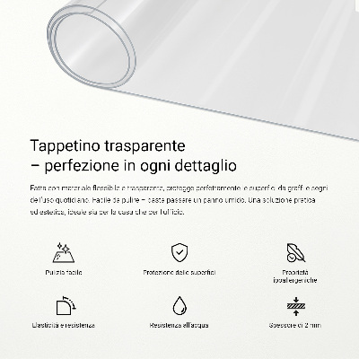 Tapis de protection universel transparent