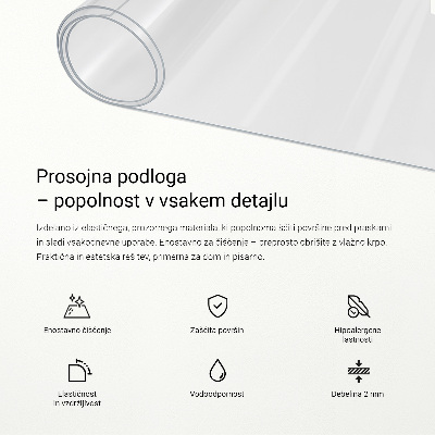 Tapis de protection universel transparent