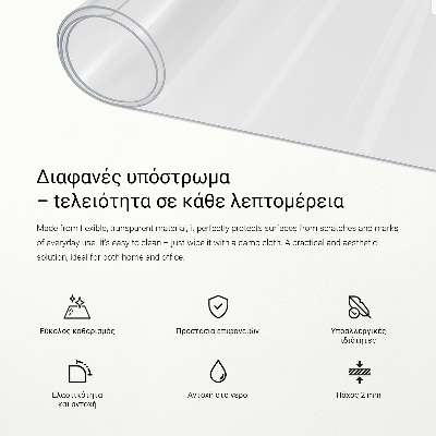 Tapis de protection universel transparent