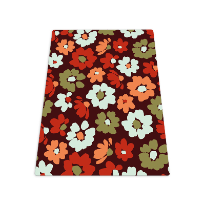 Tapis pour chaise de bureau Fleurs sauvages