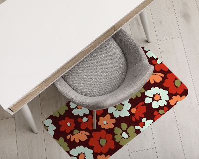 Tapis pour chaise de bureau Fleurs sauvages