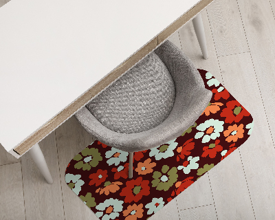 Tapis pour chaise de bureau Fleurs sauvages