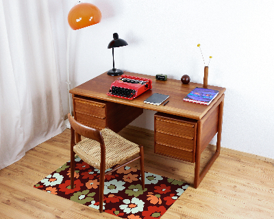 Tapis pour chaise de bureau Fleurs sauvages
