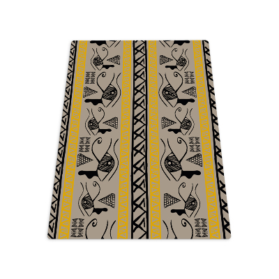 Tapis de chaise rectangulaire Hiéroglyphes égyptiens