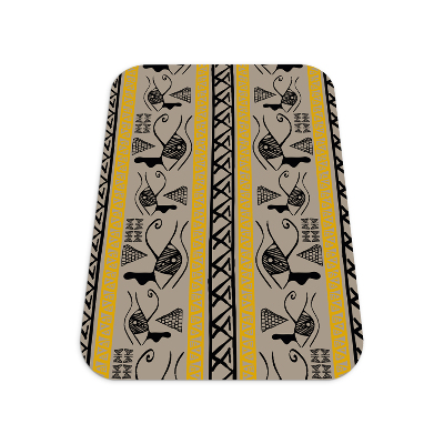 Tapis de chaise rectangulaire Hiéroglyphes égyptiens