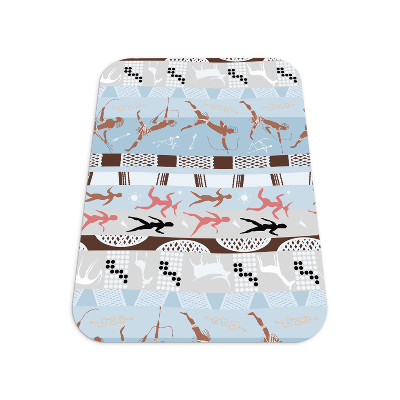 Tapis pour chaise de bureau Peintures africaines