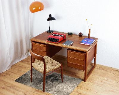 Tapis de chaise rectangulaire Motifs lion africa