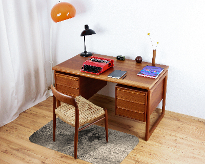 Tapis de chaise rectangulaire Motifs lion africa