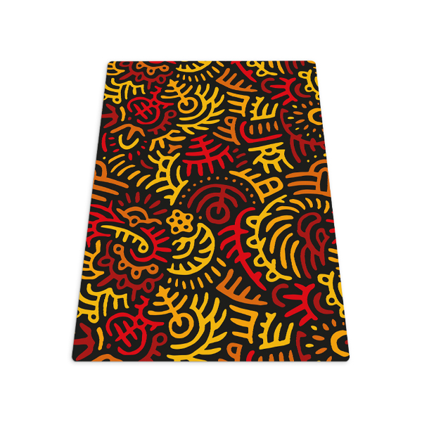 Tapis bureau rectangulaire Motifs mexicains