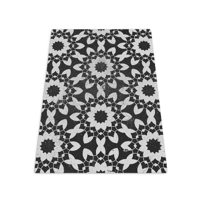 Tapis de chaise rectangulaire Mandala décoratif