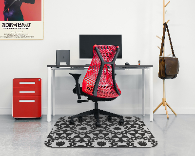 Tapis de chaise rectangulaire Mandala décoratif