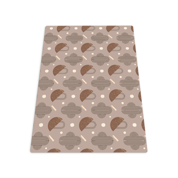 Tapis pour chaise de bureau Motif abstrait