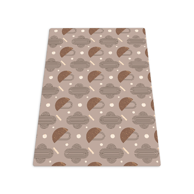 Tapis pour chaise de bureau Motif abstrait