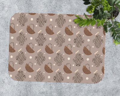 Tapis pour chaise de bureau Motif abstrait