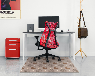 Tapis pour chaise de bureau Motif abstrait