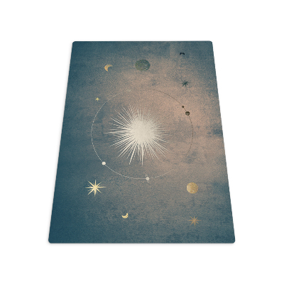 Tapis pour chaise de bureau Étoiles et planètes