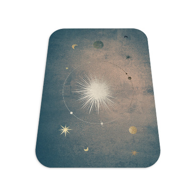 Tapis pour chaise de bureau Étoiles et planètes