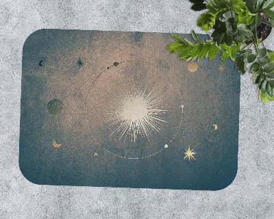 Tapis pour chaise de bureau Étoiles et planètes