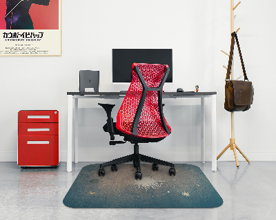Tapis pour chaise de bureau Étoiles et planètes