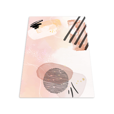 Tapis bureau rectangulaire Abstraction à l'aquarelle
