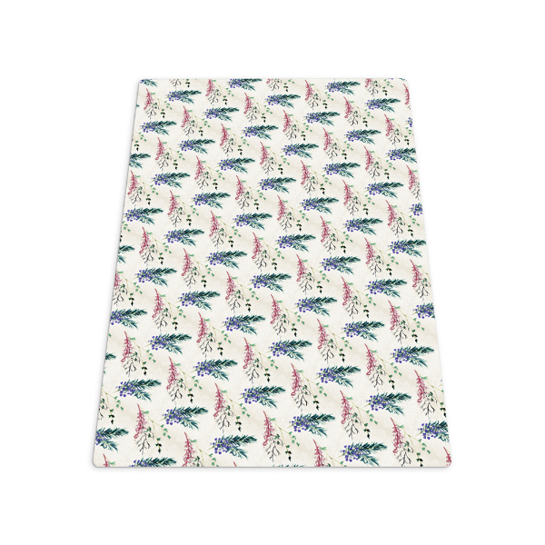 Tapis protection sol Branches de sapin