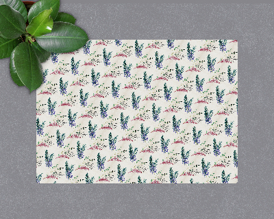 Tapis protection sol Branches de sapin