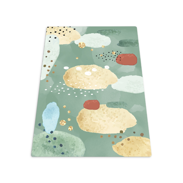 Tapis bureau rectangulaire Motifs aquarelle