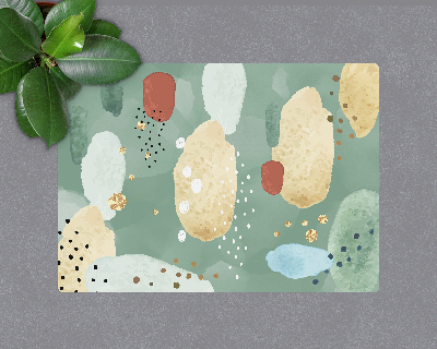 Tapis bureau rectangulaire Motifs aquarelle