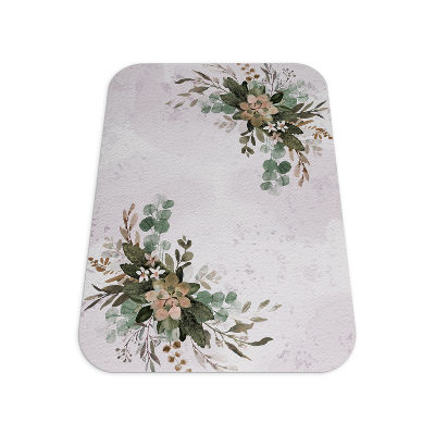 Tapis pour chaise de bureau Composition végétale