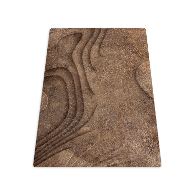 Tapis protection sol Grès 3d