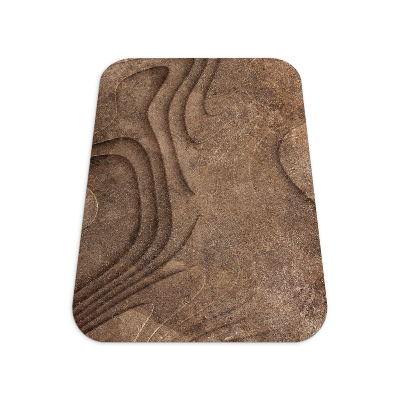 Tapis protection sol Grès 3d