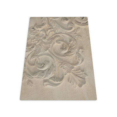 Tapis pour chaise de bureau Feuilles dans le sable