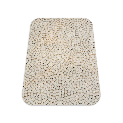 Tapis bureau rectangulaire Cube de grès