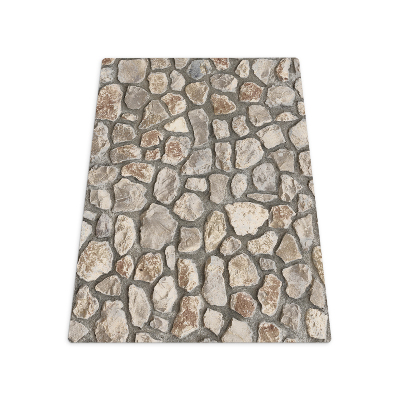 Tapis de chaise rectangulaire Vieilles pierres