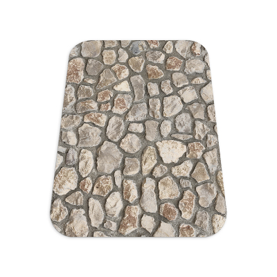 Tapis de chaise rectangulaire Vieilles pierres