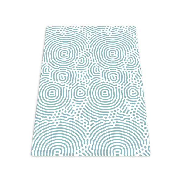 Tapis de chaise rectangulaire Cercles abstraits