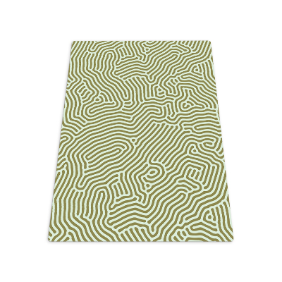 Tapis bureau rectangulaire Labyrinthe
