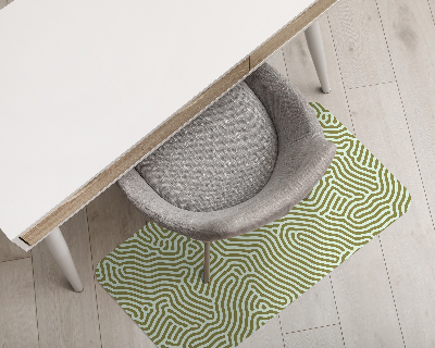 Tapis bureau rectangulaire Labyrinthe