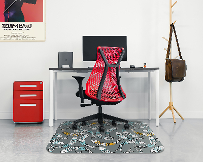 Tapis pour chaise de bureau Poisson grec