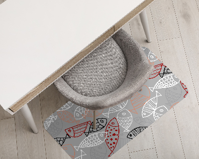 Tapis bureau rectangulaire Aquarium à poissons