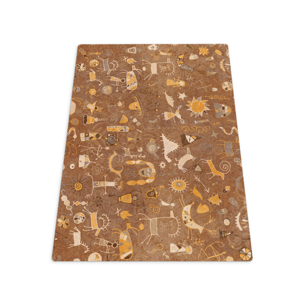 Tapis pour chaise de bureau Motifs créatifs