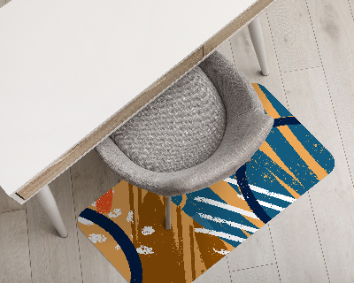 Tapis bureau rectangulaire Modèle créatif