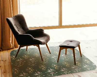 Tapis pour chaise de bureau Fleurs sauvages d'été