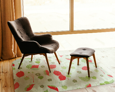 Tapis protection sol Fraise des bois