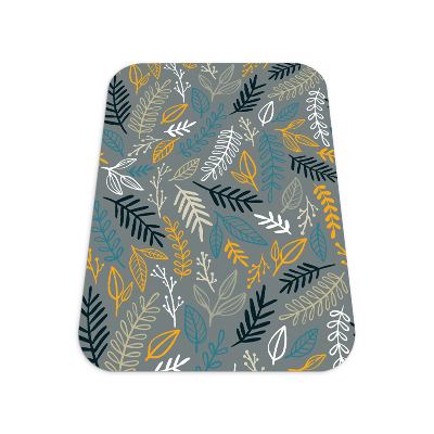 Tapis de chaise rectangulaire Feuilles et brindilles