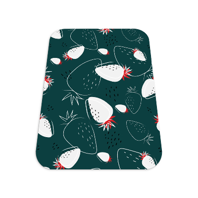 Tapis protection sol Fraise vert bouteille