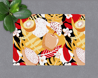 Tapis pour chaise de bureau Composition de fruits ensoleillés