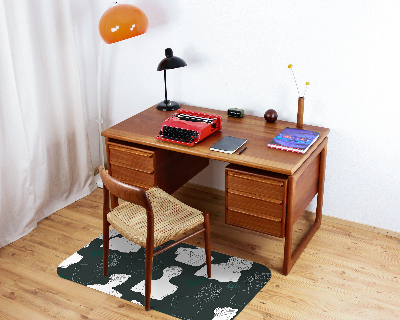 Tapis protection sol Composition de sculptures