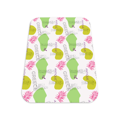 Tapis bureau rectangulaire La grèce moderne